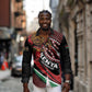 Custom Kenya Rugby Long Sleeve Button Shirt Simbas Elevate Your Game