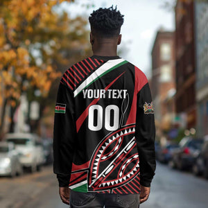 Custom Kenya Rugby Long Sleeve Shirt Simbas Elevate Your Game