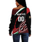 Custom Kenya Rugby Off Shoulder Sweater Simbas Elevate Your Game