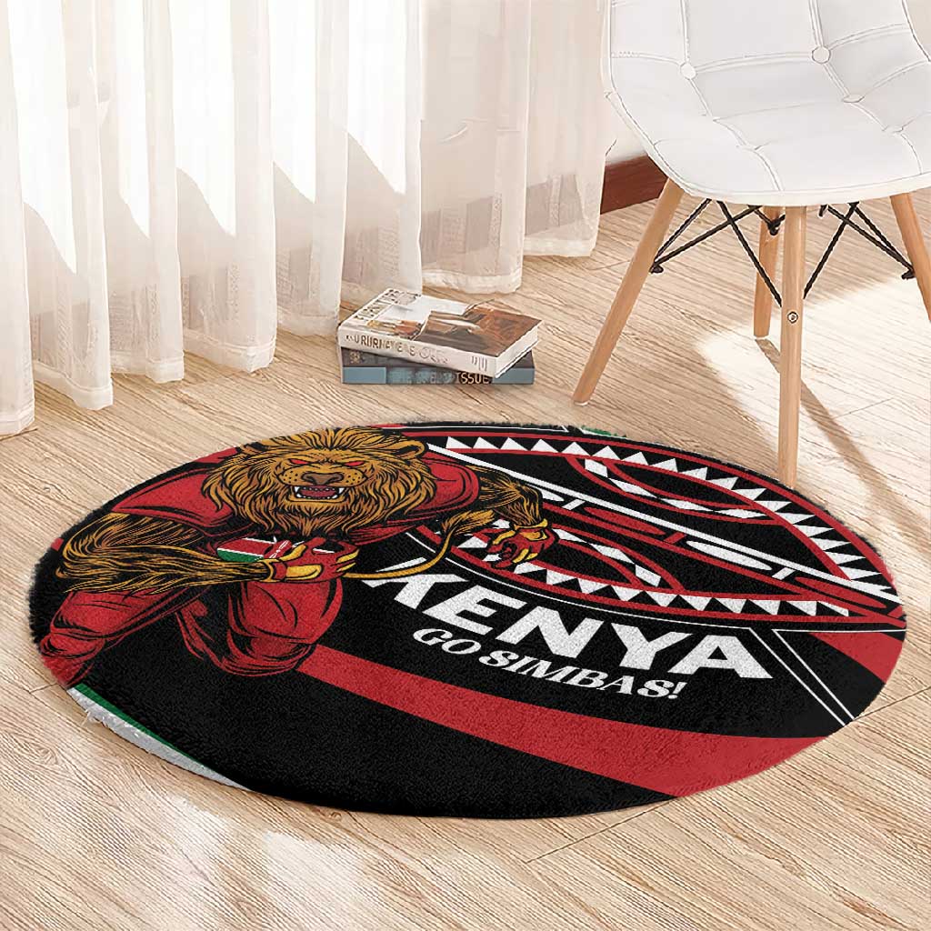 Kenya Rugby Round Carpet Simbas Elevate Your Game