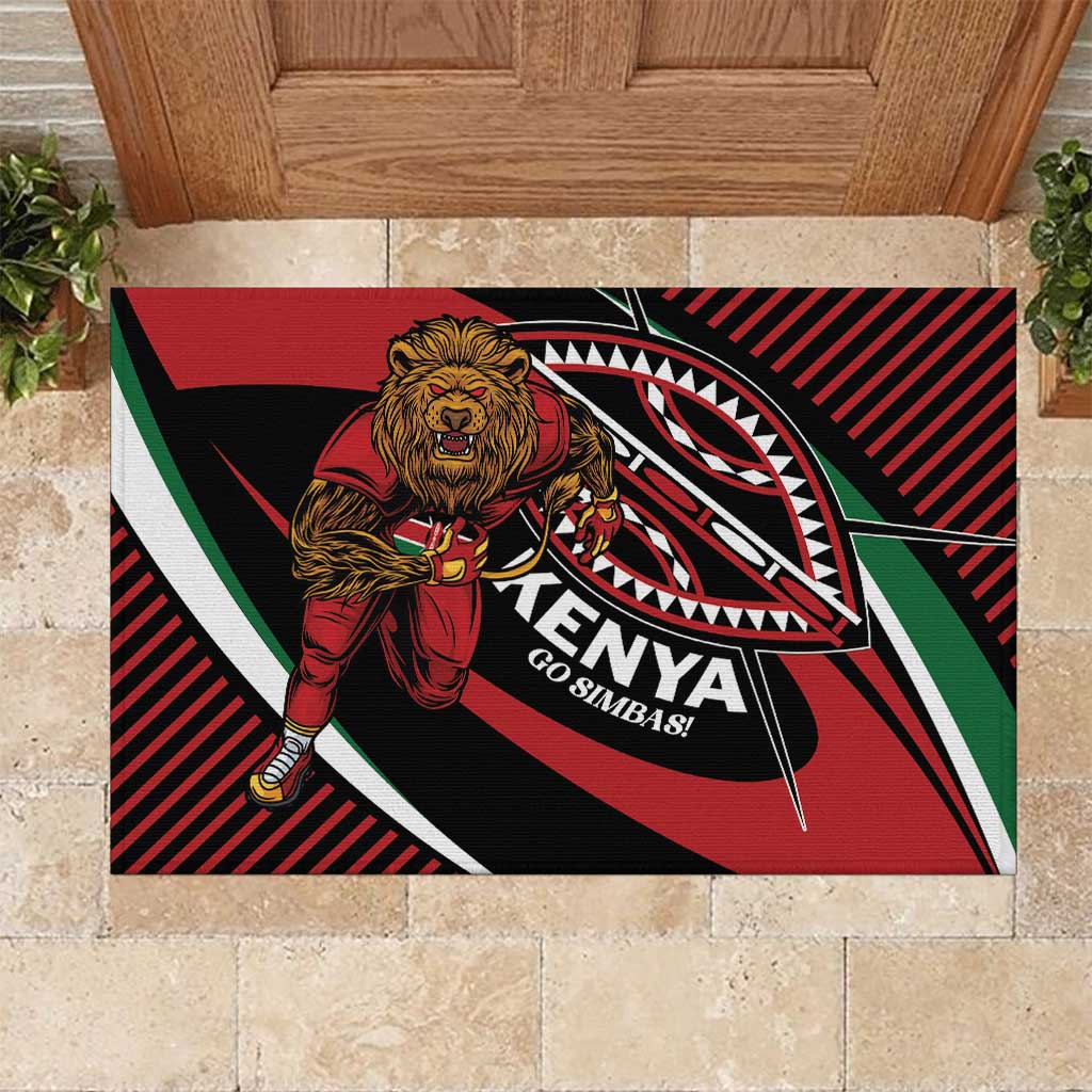 Kenya Rugby Rubber Doormat Simbas Elevate Your Game