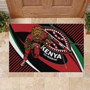 Kenya Rugby Rubber Doormat Simbas Elevate Your Game
