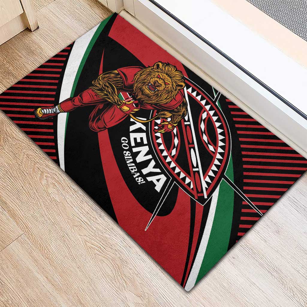 Kenya Rugby Rubber Doormat Simbas Elevate Your Game