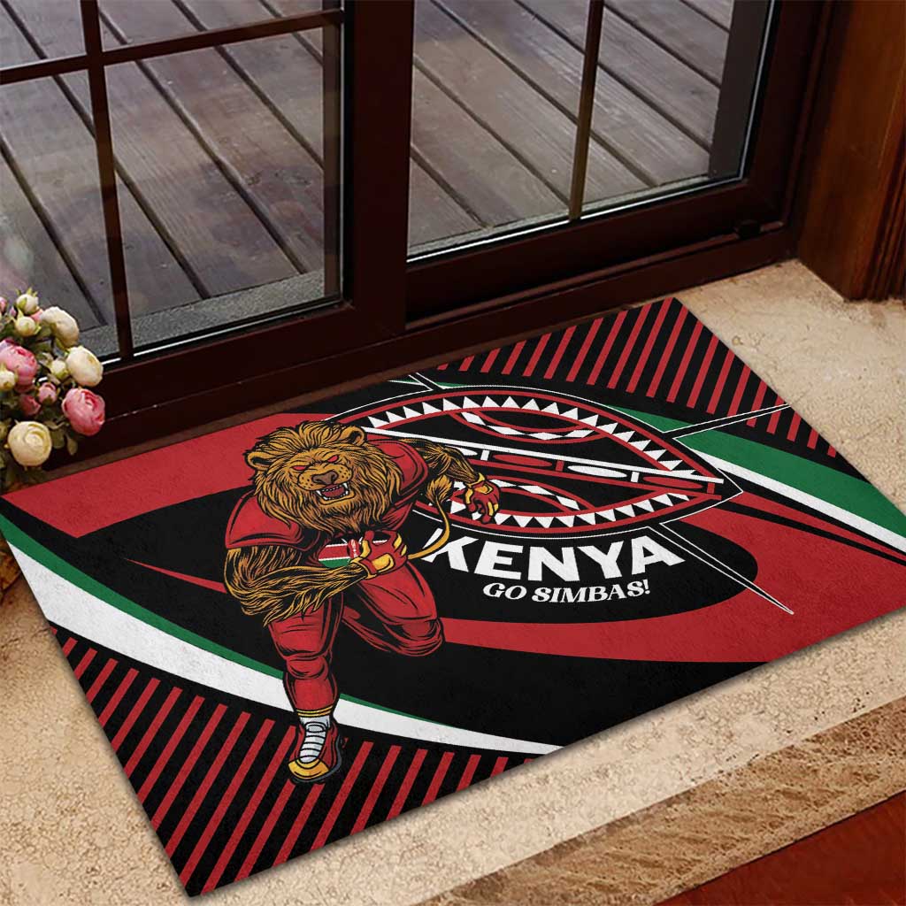 Kenya Rugby Rubber Doormat Simbas Elevate Your Game