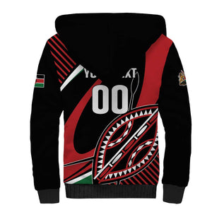 Custom Kenya Rugby Sherpa Hoodie Simbas Elevate Your Game