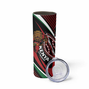 Custom Kenya Rugby Skinny Tumbler Simbas Elevate Your Game