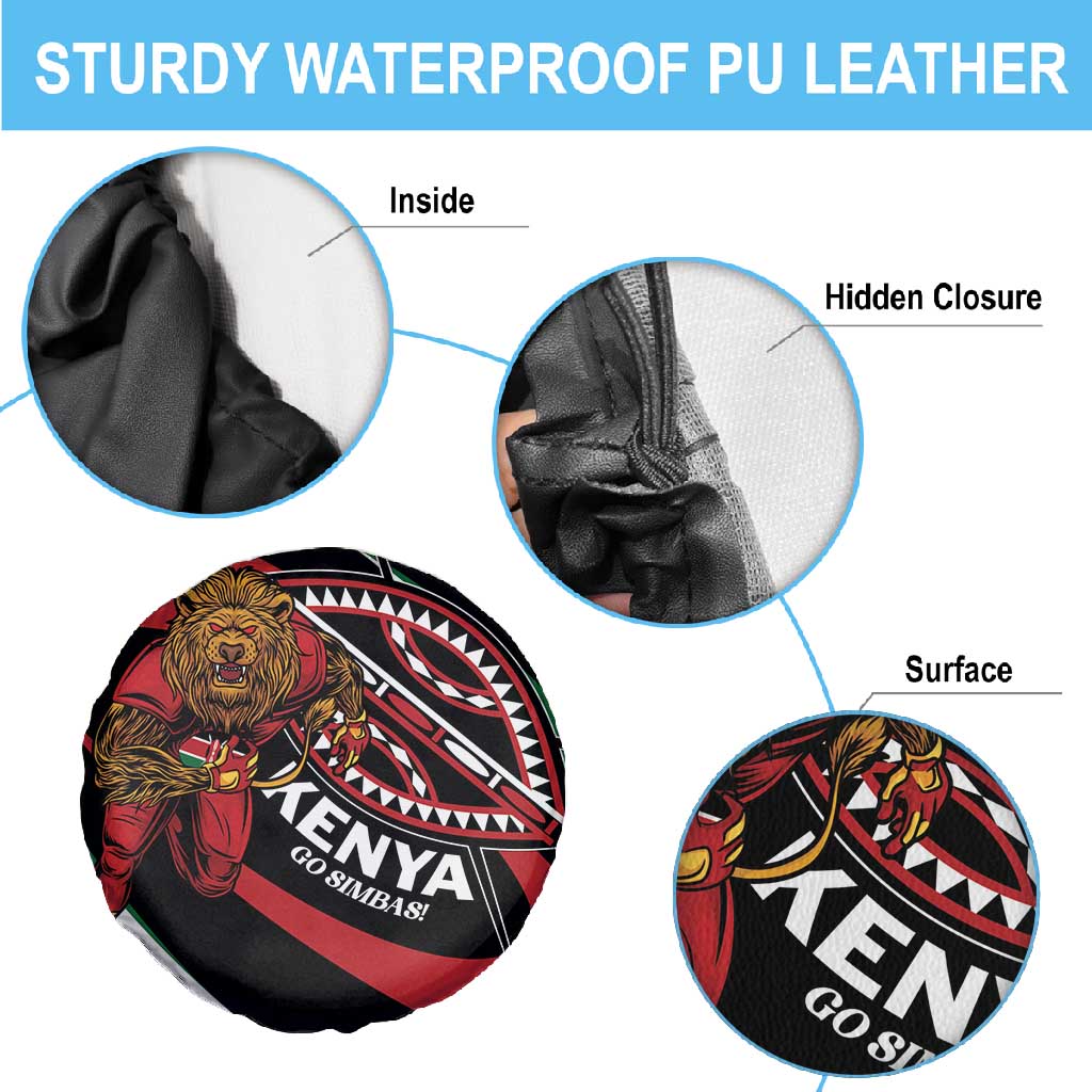 Kenya Rugby Spare Tire Cover Simbas Elevate Your Game