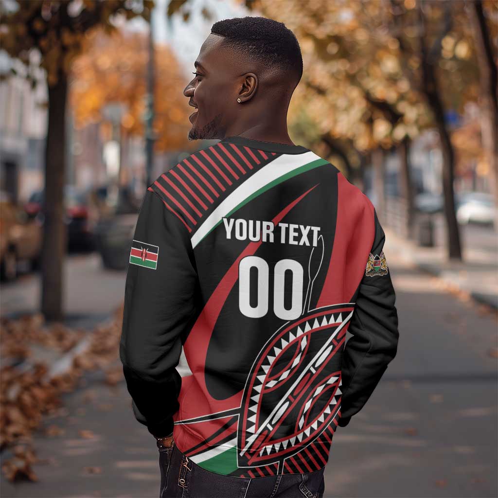 Custom Kenya Rugby Sweatshirt Simbas Elevate Your Game