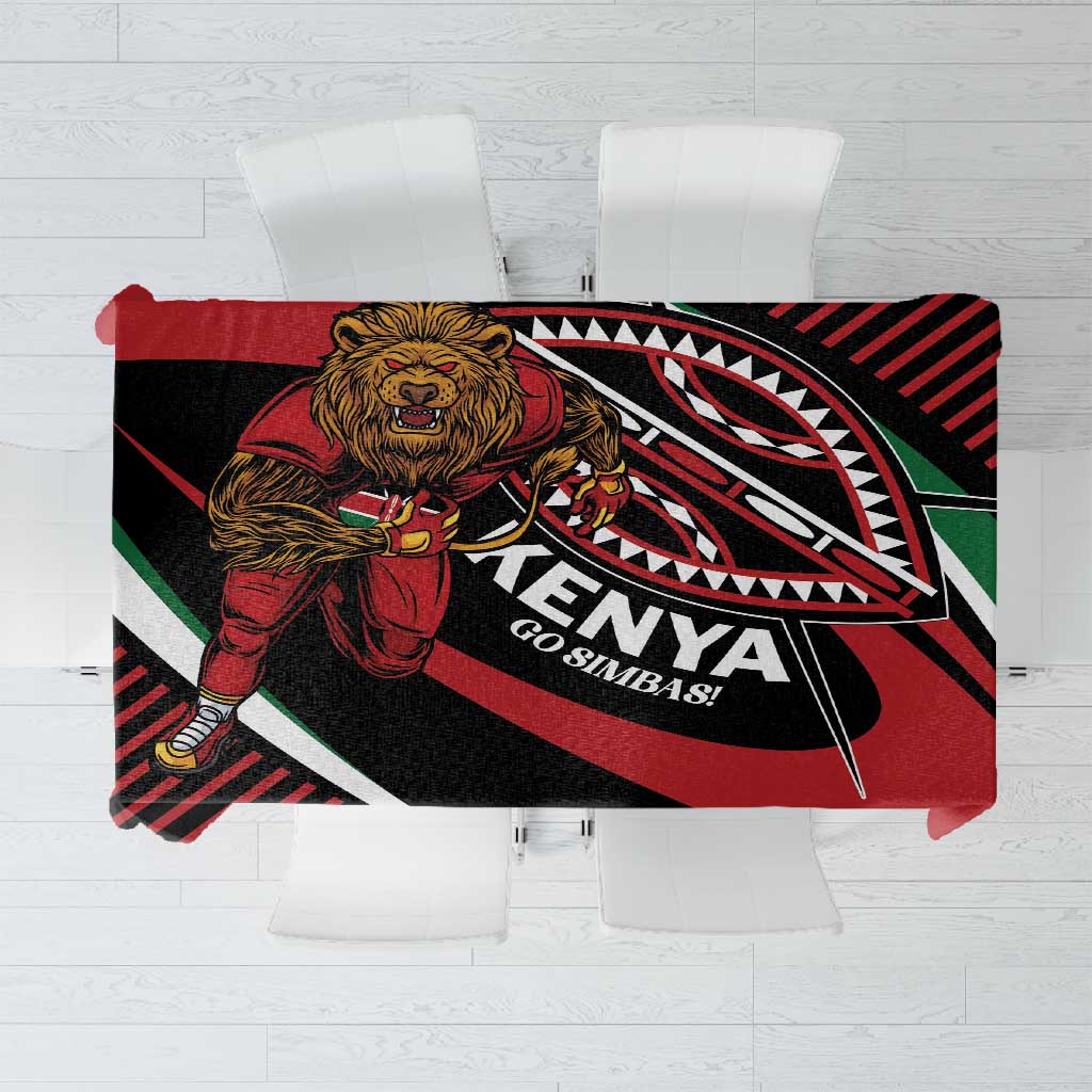 Kenya Rugby Tablecloth Simbas Elevate Your Game