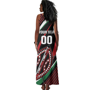 Custom Kenya Rugby Tank Maxi Dress Simbas Elevate Your Game
