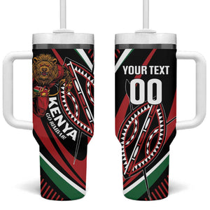 Custom Kenya Rugby Tumbler With Handle Simbas Elevate Your Game