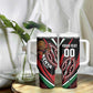 Custom Kenya Rugby Tumbler With Handle Simbas Elevate Your Game