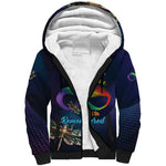Personalized As Long As I Breathe You'll Be Remembered Sherpa Hoodie Luxury Dragonfly - Feather Infinity