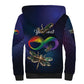 Personalized As Long As I Breathe You'll Be Remembered Sherpa Hoodie Luxury Dragonfly - Feather Infinity