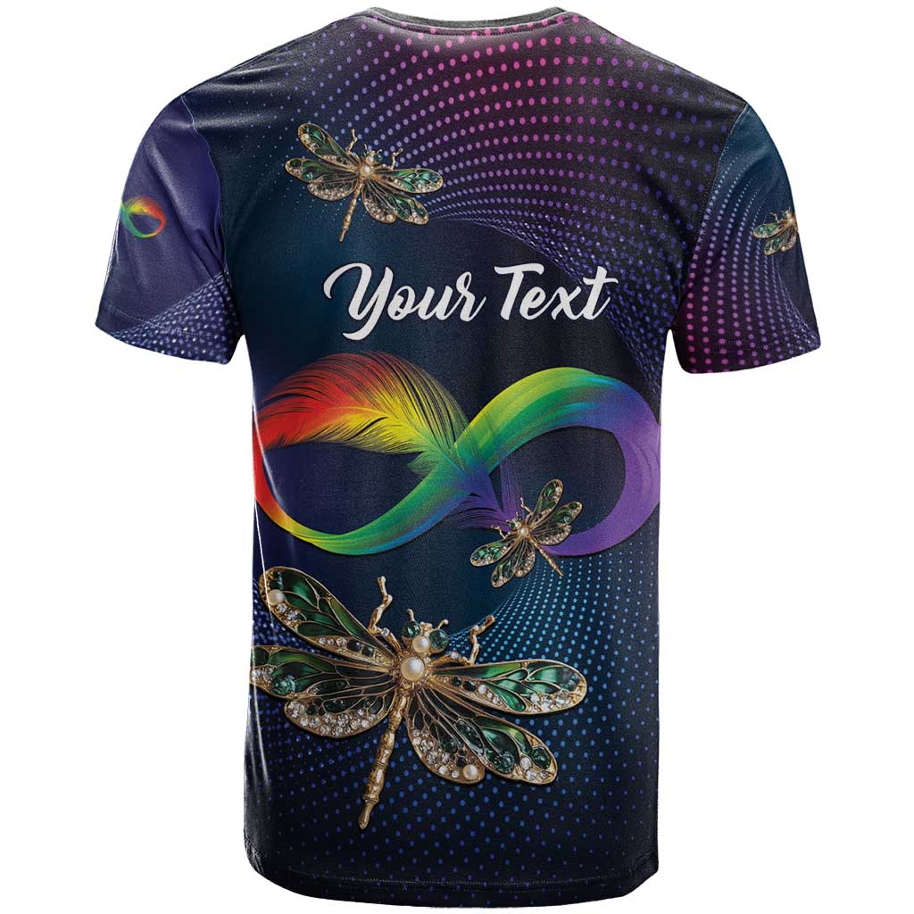 Personalized As Long As I Breathe You'll Be Remembered T shirt Luxury Dragonfly - Feather Infinity