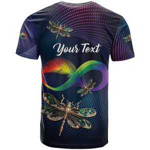 Personalized As Long As I Breathe You'll Be Remembered T shirt Luxury Dragonfly - Feather Infinity