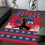 Ayiti Jwaye Nwel Area Rug Haiti Merry Christmas - African Pride