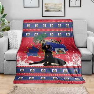 Ayiti Jwaye Nwel Blanket Haiti Merry Christmas - African Pride