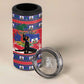 Personalized Ayiti Jwaye Nwel 4 in 1 Can Cooler Tumbler Haiti Merry Christmas - African Pride