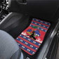 Personalized Ayiti Jwaye Nwel Car Mats Haiti Merry Christmas - African Pride