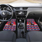 Personalized Ayiti Jwaye Nwel Car Mats Haiti Merry Christmas - African Pride