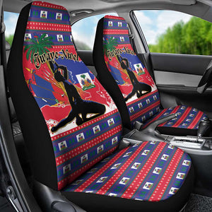 Ayiti Jwaye Nwel Car Seat Cover Haiti Merry Christmas - African Pride