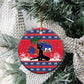 Ayiti Jwaye Nwel Ceramic Ornament Haiti Merry Christmas - African Pride