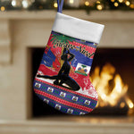 Ayiti Jwaye Nwel Christmas Stocking Haiti Merry Christmas - African Pride
