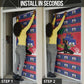 Personalized Ayiti Jwaye Nwel Door Cover Haiti Merry Christmas