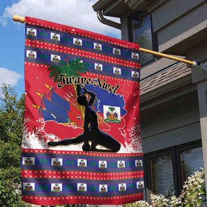 Ayiti Jwaye Nwel Garden Flag Haiti Merry Christmas - African Pride