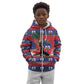 Personalized Ayiti Jwaye Nwel Kid Hoodie Haiti Merry Christmas - African Pride