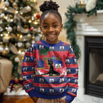 Ayiti Jwaye Nwel Kid Ugly Christmas Sweater Haiti Merry Christmas - African Pride