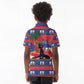Personalized Ayiti Jwaye Nwel Kid Polo Shirt Haiti Merry Christmas - African Pride