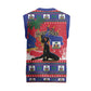 Ayiti Jwaye Nwel Christmas Knitted V-Neck Vest Haiti Merry Christmas - African Pride