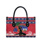 Ayiti Jwaye Nwel Leather Bag Haiti Merry Christmas