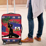 Ayiti Jwaye Nwel Luggage Cover Haiti Merry Christmas - African Pride