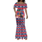 Personalized Ayiti Jwaye Nwel Mermaid Dress Haiti Merry Christmas - African Pride