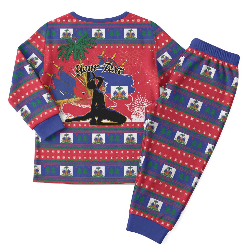 Ayiti Jwaye Nwel Christmas Pajama Set Haiti Merry Christmas - African Pride