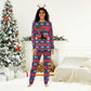 Ayiti Jwaye Nwel Christmas Pajama Set Haiti Merry Christmas - African Pride