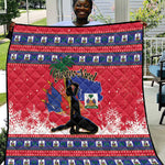 Ayiti Jwaye Nwel Quilt Haiti Merry Christmas - African Pride