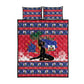 Ayiti Jwaye Nwel Quilt Bed Set Haiti Merry Christmas - African Pride