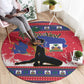 Ayiti Jwaye Nwel Round Carpet Haiti Merry Christmas - African Pride