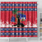 Ayiti Jwaye Nwel Shower Curtain Haiti Merry Christmas - African Pride