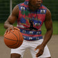 Personalized Ayiti Jwaye Nwel Sleeveless Hoodie Haiti Merry Christmas - African Pride