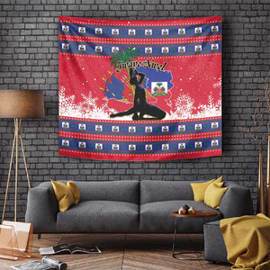 Ayiti Jwaye Nwel Tapestry Haiti Merry Christmas - African Pride