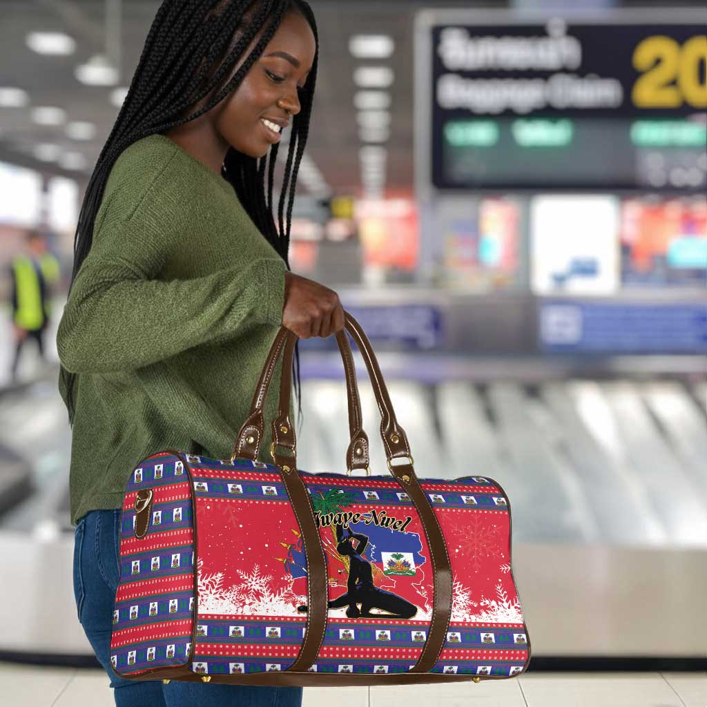 Ayiti Jwaye Nwel Travel Bag Haiti Merry Christmas