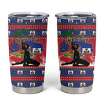 Personalized Ayiti Jwaye Nwel Tumbler Cup Haiti Merry Christmas - African Pride
