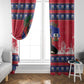 Ayiti Jwaye Nwel Window Curtain Haiti Merry Christmas - African Pride