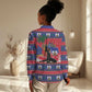 Personalized Ayiti Jwaye Nwel Women Casual Shirt Haiti Merry Christmas - African Pride