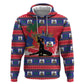 Personalized Ayiti Jwaye Nwel Zip Hoodie Haiti Merry Christmas - African Pride